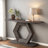 Ethereal 55.1" Farmhouse Wood Console Table-316320002