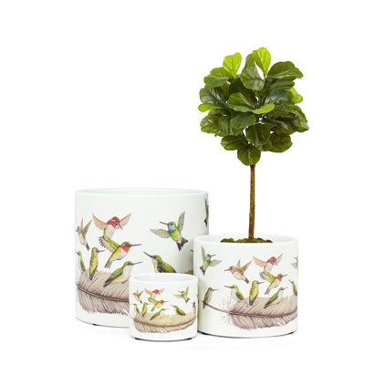 Pot de fleurs en céramique
