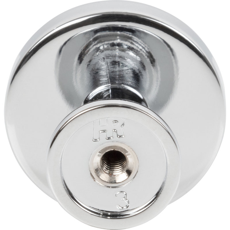 Richard Round Knob, Polished Chrome, 1 1/4"