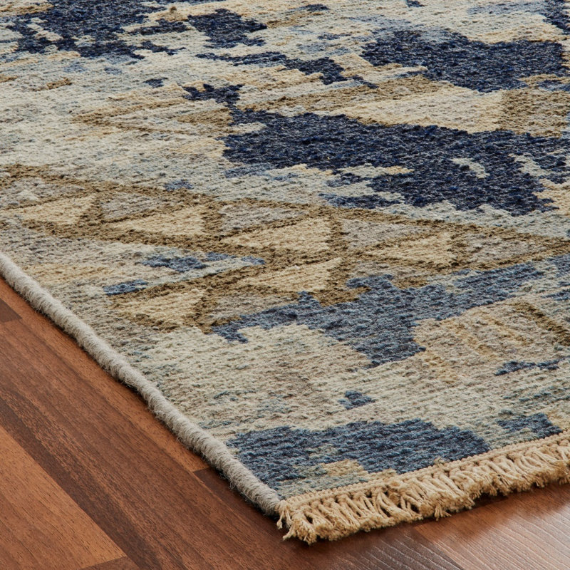 Zahara Flatweave Wool Area Rug, Rectangle 2' x 3'