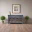 Console en bois massif 70,75 po Clina