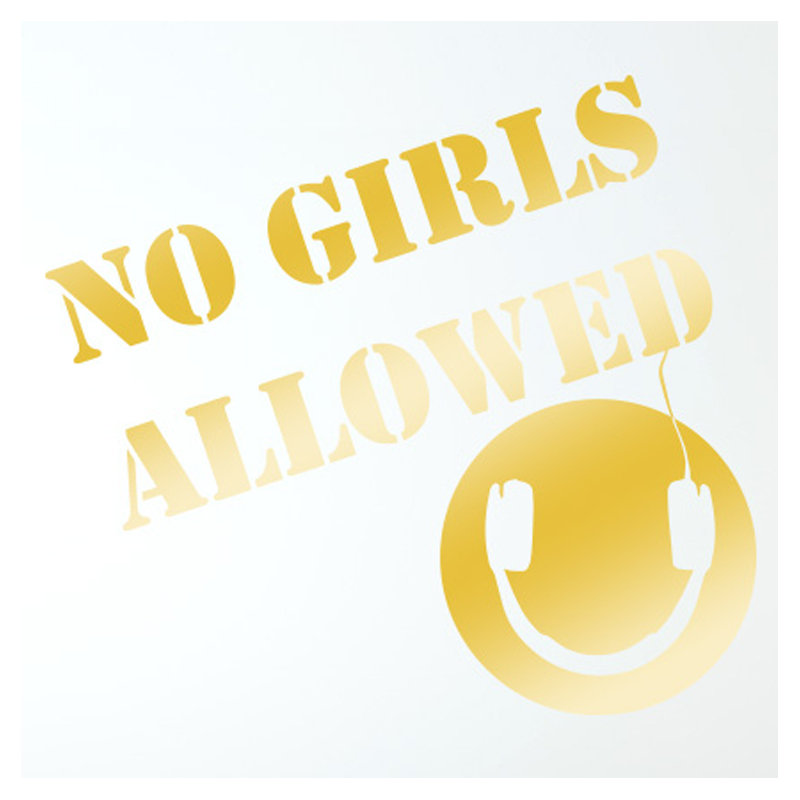 Wall Decal, Shiny Gold
