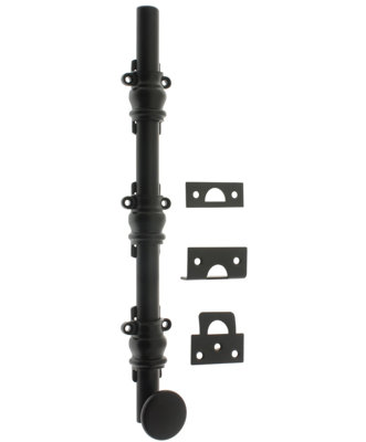 Solid Brass 12" Ornamental Bolt