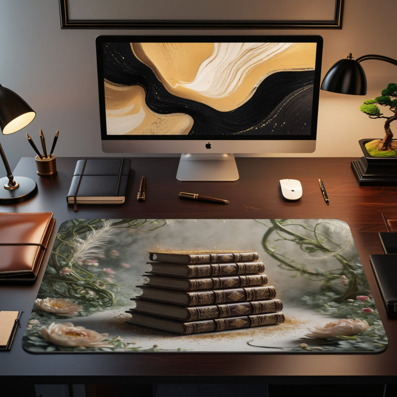 Polyester Desk Pad, 23.6x13.8