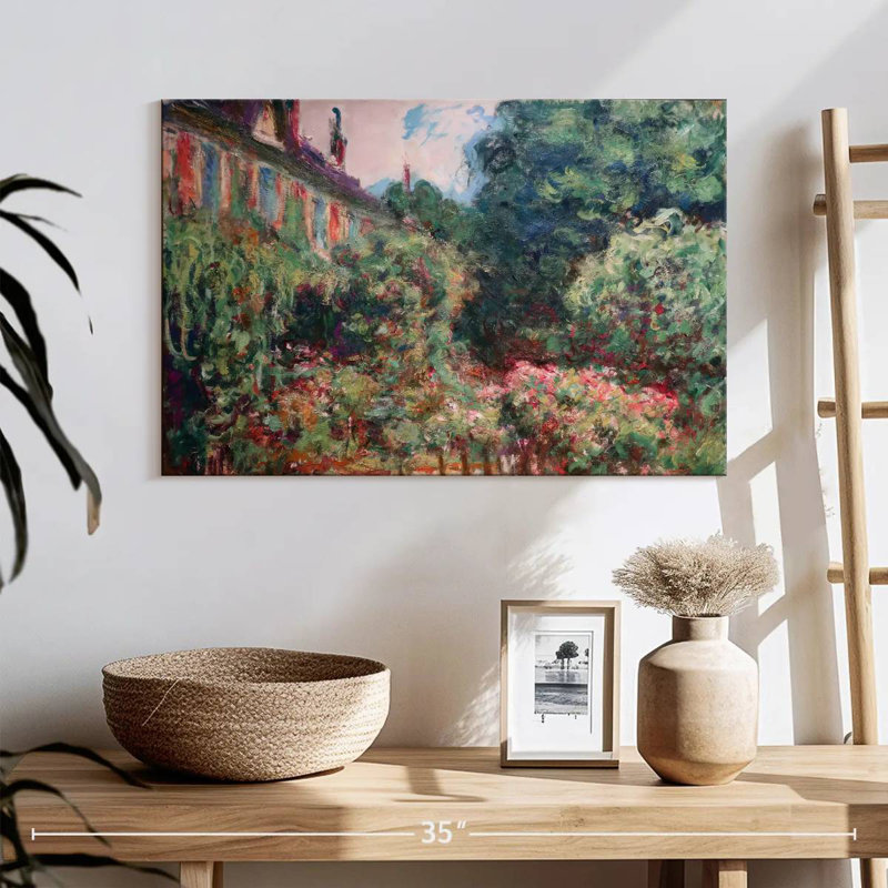 Senne, la maison de l'artiste à Giverny, H 16 po x l 24 po