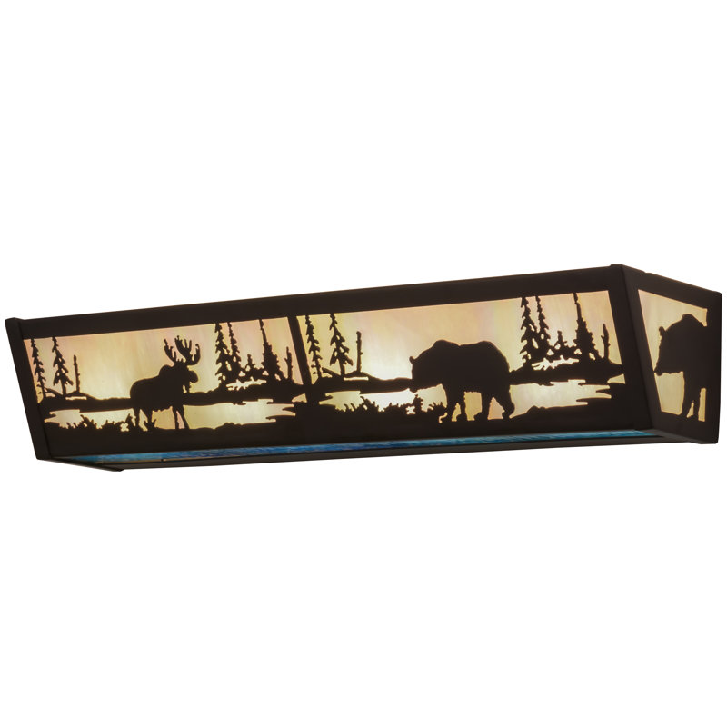 Rustic Lodge 4 - Light Bath Bar