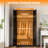 Wardrobe Armoire Closet,72" H Metal Storage Cabinet With Adjustable Shelves And Hanging Rod,Bedroom Armoire Cabinet Clothes Organizer-1870725270