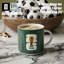 Tasse de trophée de la Fifa - vert 21,9 oz / 650 ml couleur glaçure nouvelle porcelaine