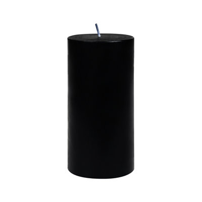 Smokeless Paraffin Unscented Pillar Candle