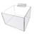 Ostilio Acrylic Slatwall Bin
