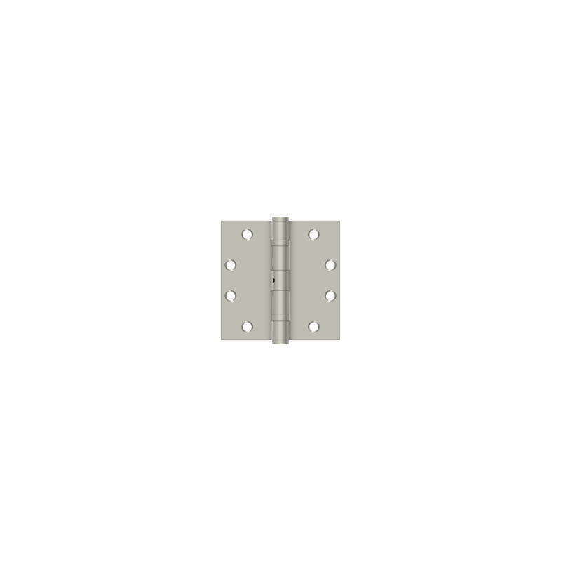 102'' x 102'' Steel Butt Bearing Hinge, Brushed Nickel