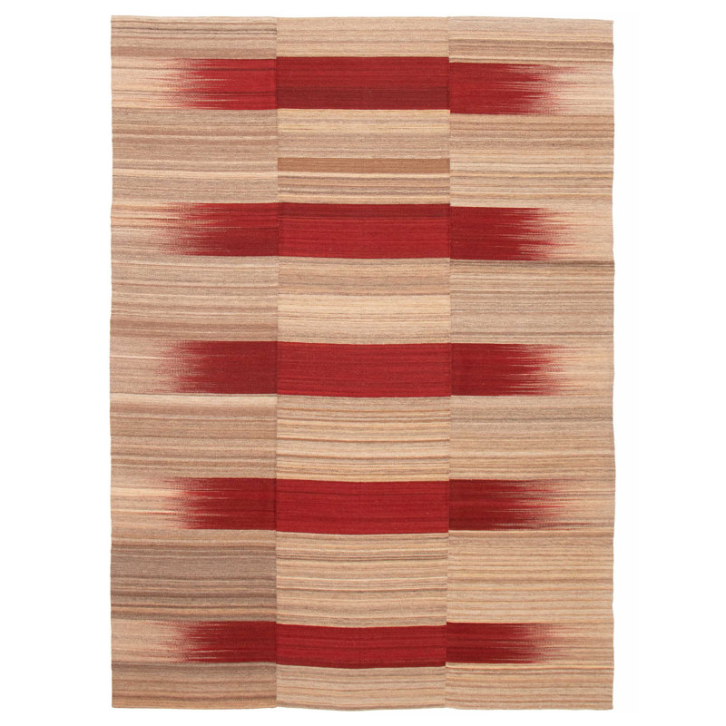 Kilim brun clair Ankara 7 pi 7 po x 10 pi 6 po