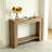 41" Narrow Entryway Table, Farmhouse Console Table
