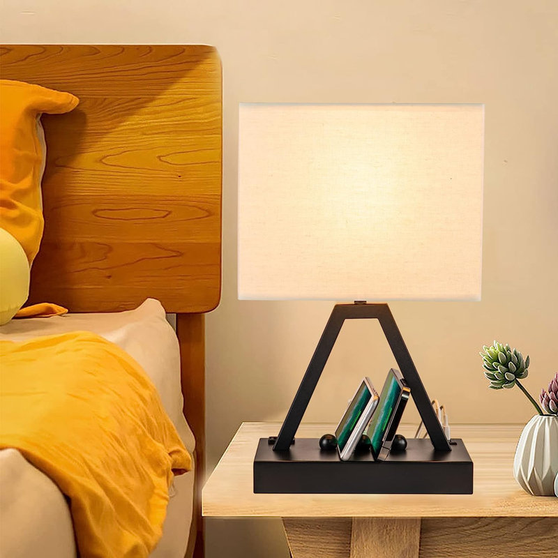 Lampe de table Havity, Noir
