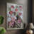 Zinnia I Framed Print - Solid Wood-1812634242