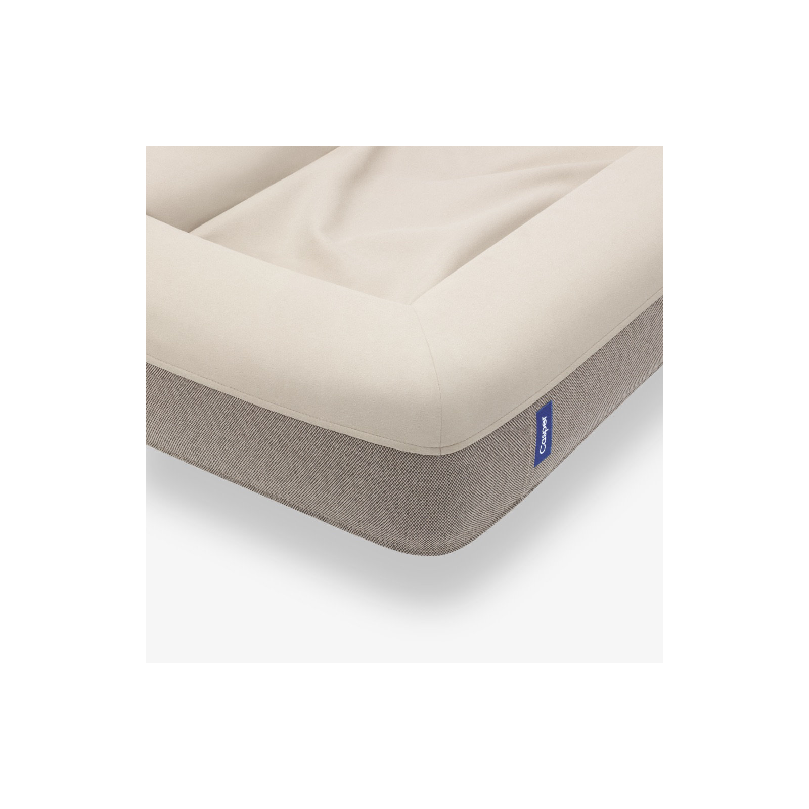 The Casper Dog Bed, Large (45" W x 35" D x 7"H), Sand