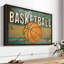 Sports «Grunge Basketball Canvas Print»-101456753