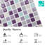 10'' W x 10'' L PVC Peel and Stick Mosaic Tile