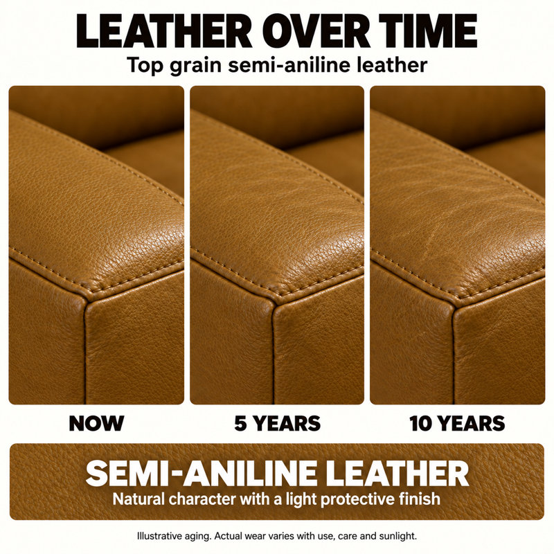 Ramba Classic Heirloom Quality Chair in Buttery Soft 100% Top Grain Leather, Made to Order, Mars Tan