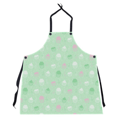 Tablier classique à motif petits gâteaux