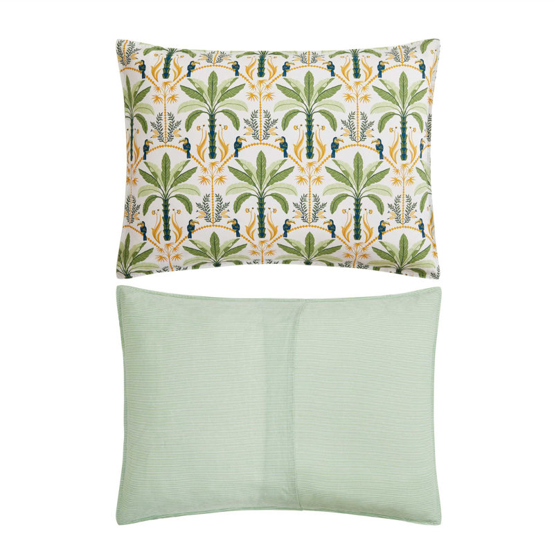 Ensemble d'édredon Tommy Bahama Mystic Palms, Édredon pour très grand lit + 2 taies décorativ
