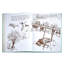 Graphic Image Make Way For Ducklings Coffee Table Book, Leather, Teal Blue