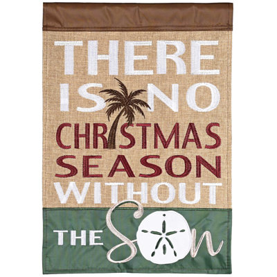 Garden Flag No Christmas Without The Son