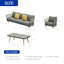 Bay 5 - Person Patio Conversation Set with Cushions