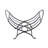 Herwander 22'' W Metal Log Rack