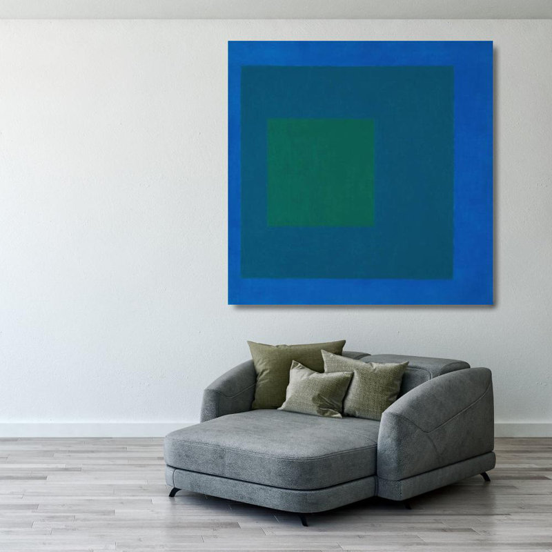 Study For Homage To The Square, 28" H x 28" W