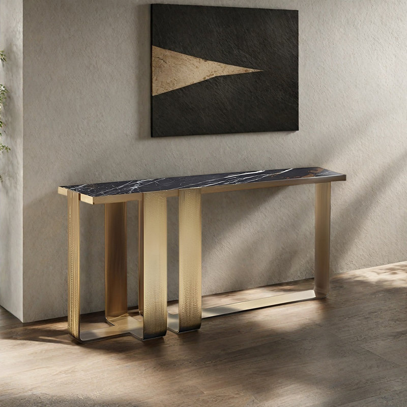Console Modern Modern Elegant Art, H 33,46 po x l 59,06 po x P 15,75 po
