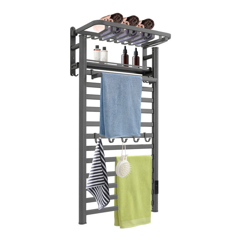Porte-serviettes chauffant, chauffe-serviettes Electri, Gris
