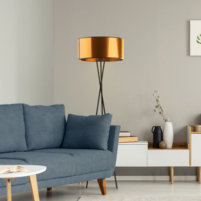 PARYŻ MIRROR 160cm Tripod Floor Lamp