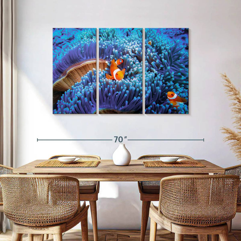 Anémone de mer Aletra Bali, H 36 po x l 57 po