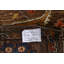Tapis brun en laine noué à la main de conception unique 9 pi 0 po x 12 pi 5 po New Age