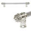 Cricket Cage 22 inches c.c. with 5/8 reeded center long pull small finial in Platinum-209983173-209983174