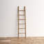 74.4'' Tall Wood Blanket Ladder