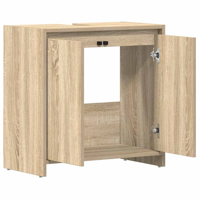 Avrit Bathroom Cabinet, Sonoma Oak