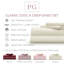 Ensemble de draps en percale 100% coton Classic Cool & Crisp 4 pièces-71013769-71013770