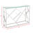 Laith 45'' Glass Top Console Table-628626004