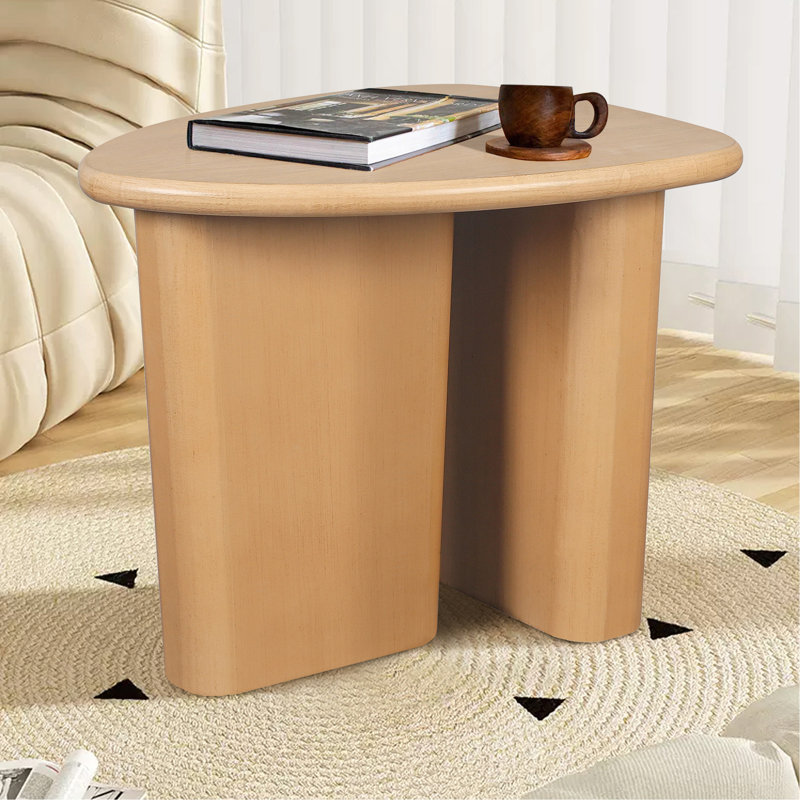 Tapered Tabletop Side Table