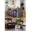 Tabouret de bar grand avec cuir brun-1851920752