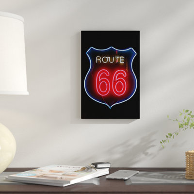 " Neon U.S. Route 66 Sign, Albuquerque, New Mexico, USA " by Julien McRoberts