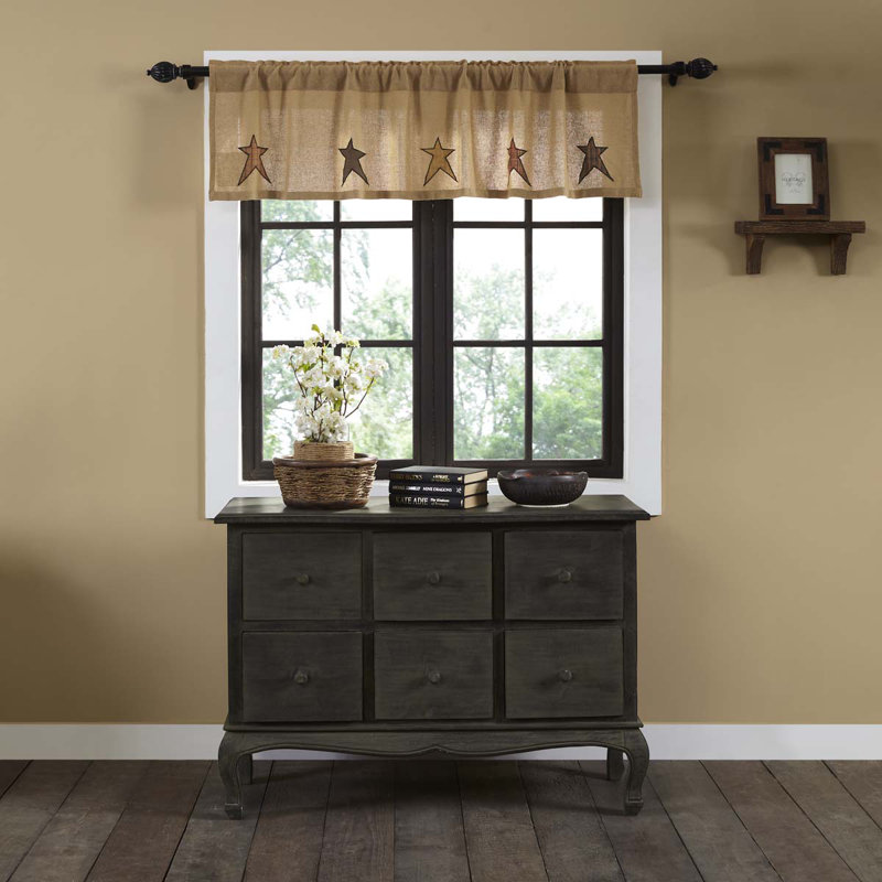 Cantonnière 60 "Applique Star