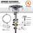 Glass Rinser for Kitchen Sink
