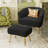 Latonia Upholstered Barrel Chair with Ottoman-1932109120