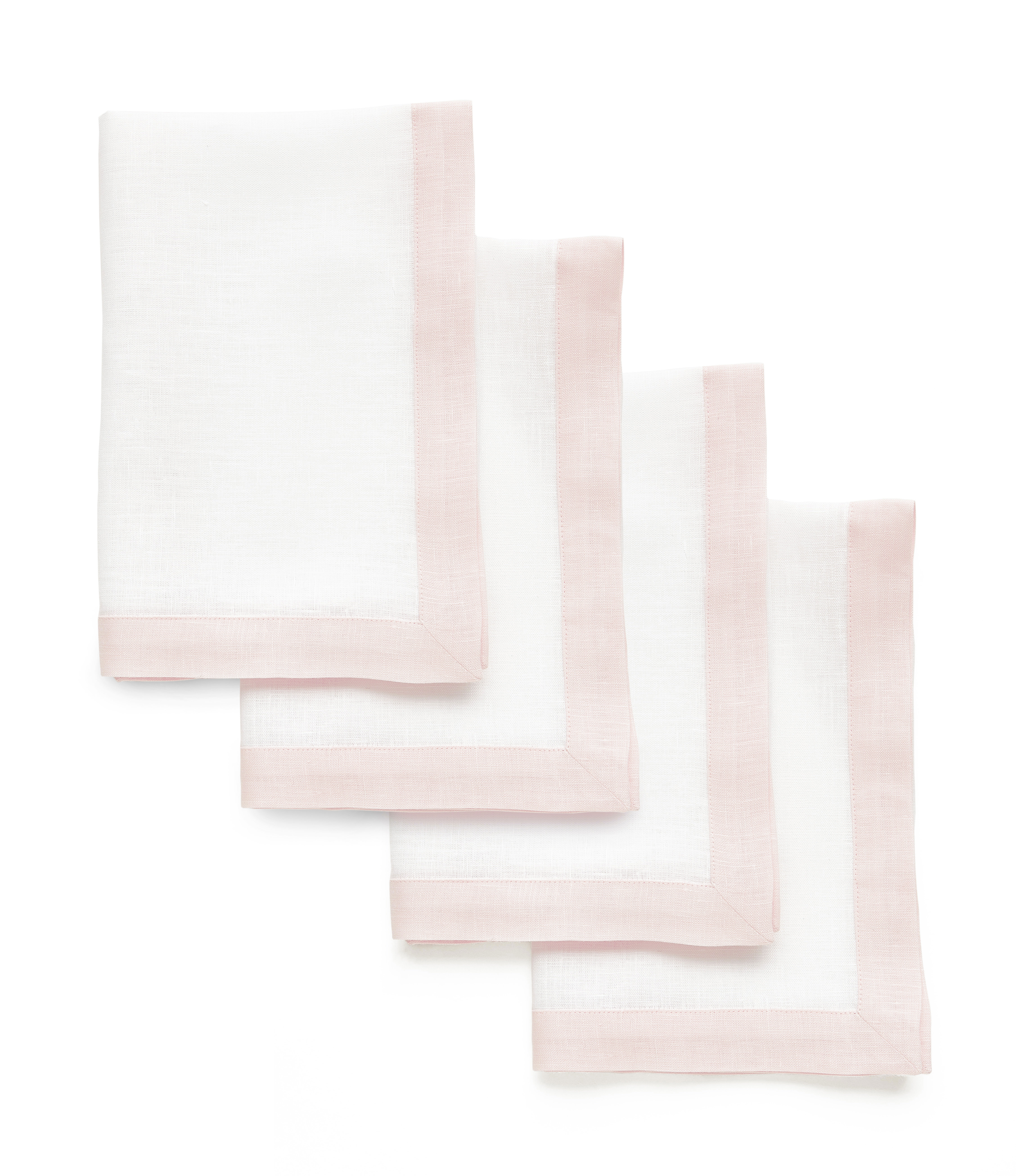 Marin Crisp White European Flax -Certified Linen Napkin, Set of 4 + Reviews