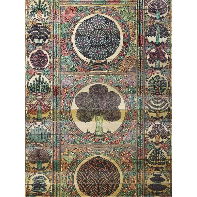 Série d'arbres peints à la main | Paata, peinture de l'Orissa
