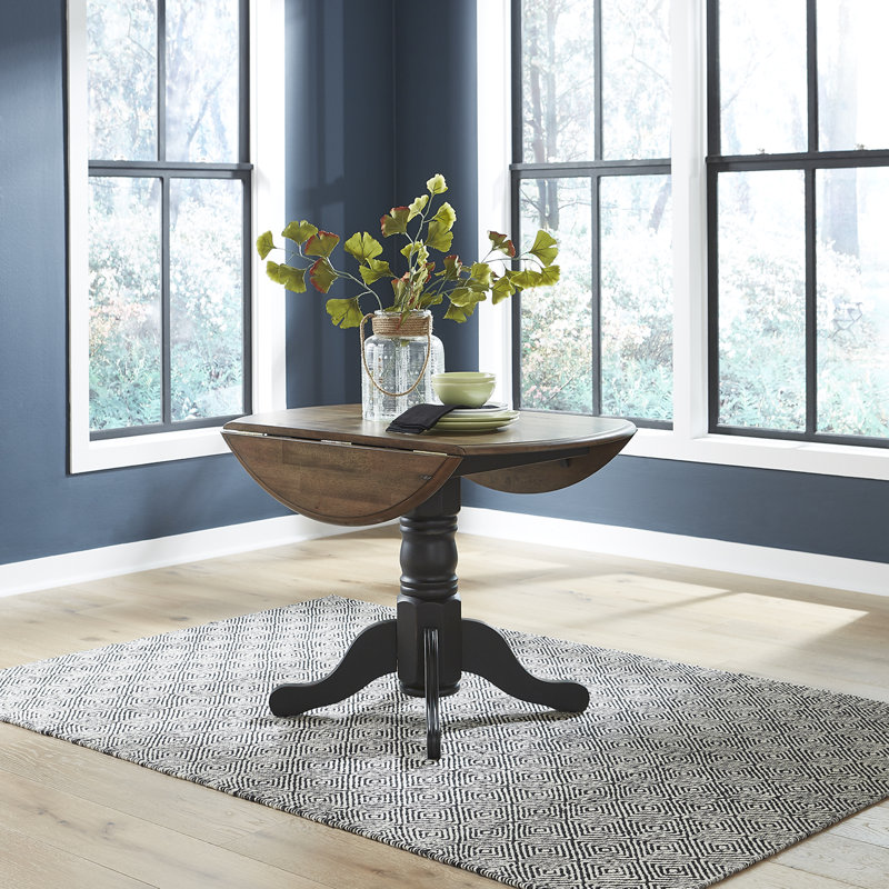 Judique Drop Leaf Table, Black