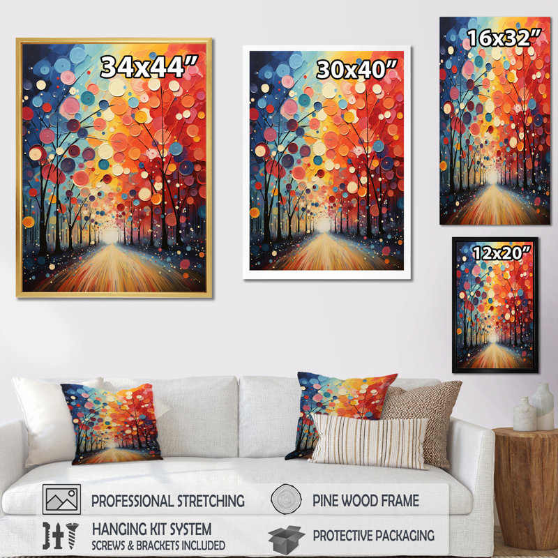 Impression sur toile, "Cutino Bicycle Dynamic Wheels Pointillism I", Cadre photo blanc, H 32 po x l 24 po x P 1 po